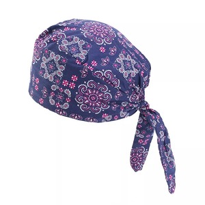 หมวกแก๊ปผ้าคอตตอนสำหรับ100% ทุกเพศหมวกสำหรับศัลยแพทย์ทำฟันหมวกสำหรับใส่ผ่าตัดสีดำสำหรับผู้หญิงผู้ชาย - Product Image 1