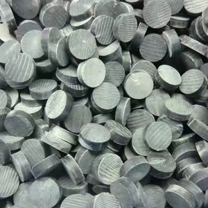 Artesanías naturales hechas a mano Botón de cuerno de Búfalo en blanco negro Marrón DE LA India-Técnica cruda - Product Image 3