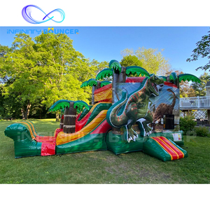 Dinosaurio diseño inflable Casa <span class=keywords><strong>de</strong></span> rebote fiesta <span class=keywords><strong>alquiler</strong></span> niños Juego <span class=keywords><strong>de</strong></span> saltar juguetes comerciales para la venta castillos hinchables - Product Image 6