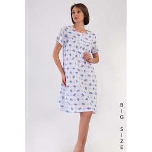 Camisón Corto de Manga Corta para Mujer, Talla XXL, Marca Maras, Ropa de Dormir Cómoda - Product Image 5