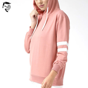 Sudadera con capucha bordada con estampado de hojaldre en relieve lavado con ácido de alta calidad para mujer estilo informal personalizado por los fabricantes - Product Image 2