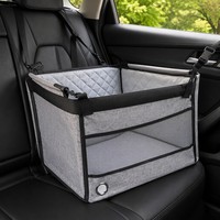 Tapis et coussins pour animaux de compagnie, Housse de siège de voiture matelassée imperméable pour petits chiens et chats, Lit de voyage portable, Lavable, Sûr