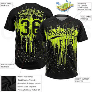 เสื้อเจอร์ซีย์เล่นเบสบอลสำหรับผู้ใหญ่ชายและหญิงเสื้อเจอร์ซีย์ผ้าแข็งแรงทนทานออกแบบได้ตามต้องการ - Product Image 5