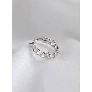 Orecchini Huggie in argento 925 Sterling A07 alla moda con Design floreale in rodio con scatola regalo di Natale religioso con diamanti opalini - Product Image 1