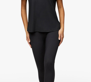 Camiseta de Manga Corta con Cuello Redondo para Mujer, Superventas 2025, Transpirable, Cómoda, de Color Sólido, 100% Algodón, Tallas para Adultos, Verano - Product Image 6