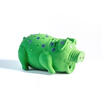 Jouets à mâcher pour chiens, jouet en latex couineur en forme de cochon pour chiots et grands chiens, jouets interactifs pour la dentition, ensemble de jouets pour chiens en gros