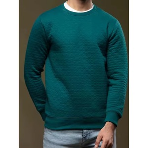 Logo personnalisé respirant hommes automne sweat à manches longues femmes sweat surdimensionné robe hommes sweats - Product Image 2