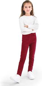 Kids Knitted <b>Sweet</b> Leggings Lightweight Stretch Breathable Soft Fit Everyday Playwear Wholesale Manufacturing Waterproof - Product Image 4