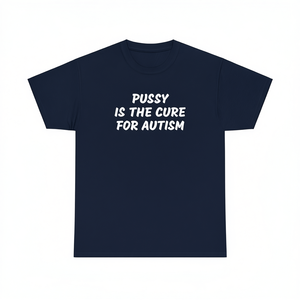 Maglietta Autismo a Maniche Corte Unisex con Stampa Serigrafica, T-Shirt Promozionale per Adulti, Regalo Divertente con Meme - Product Image 2