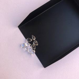 3mm 4mm Topaze Blanche Naturelle Pierre à Facettes Coupe Poire Pierre Précieuse Lâche pour la Fabrication de Bijoux Qualité AAA Semi Précieuse Fine DIY Jewelry - Product Image 2