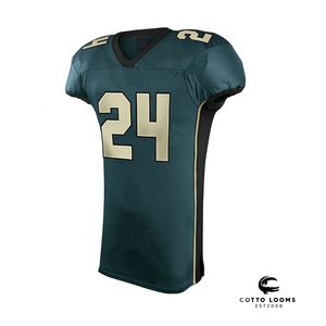 Maillot de football américain sur mesure OEM et tissu en maille respirant uniforme haute performance à séchage rapide - Product Image 6