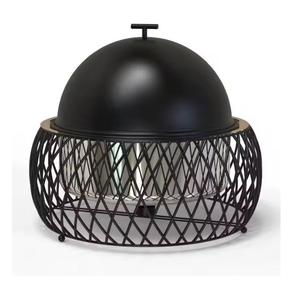 Cazuelas de tapa martillada de diseño de lujo de Venta caliente Soporte de malla de alambre de la mejor calidad Material de metal Hotpot al mejor precio - Product Image 3