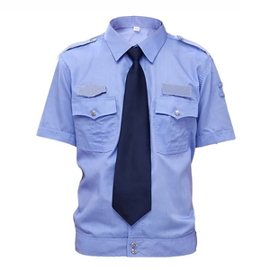 Camisa de Uniforme de Guardia de Seguridad Personalizada, Blanca, Transpirable, Ropa de Trabajo para Hombre, Bajo MOQ, Suministro Directo de Fábrica con Múltiples Opciones de Color - Product Image 3