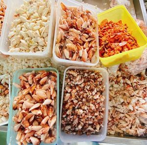 PURA CARNE DE CANGREJO PELADA PESCA SALVAJE ETIQUETA LIMPIA FUENTE DE PROTEÍNA DE MARISCOS PREMIUM PARA COCINAR SALUDABLE - Product Image 4