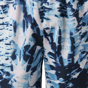 Short de basket-ball décontracté pour homme, mi-long en maille, motif uni, taille élastique, imprimé étoile personnalisé - Product Image 4