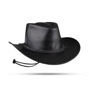 Chapeaux de cowboy pour l'équitation, style vintage délavé, souples, unisexes, ajustables, pour l'extérieur, toutes saisons, sur mesure, vente en gros, OEM - Product Image 5