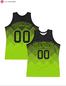 Maillot de basket-ball personnalisé Concevez votre propre vêtement de basket-ball Sublimation jeunesse pour homme et femme uniforme de basket-ball réversible - Product Image 1