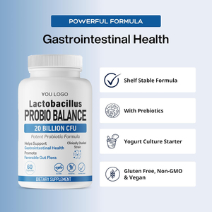 ใหม่ผลิตภัณฑ์เสริมอาหารแลคโตบาซิลลัสแช่แข็งโปรไบโอติก salivarius casei Bifidobacterium lactis Lactobacillus Capsule สำหรับสุขภาพ - Product Image 3