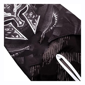 Shorts MMA personnalisés imprimés par transfert thermique, durables, pour hommes, séchage rapide, polyester, vêtements d'arts martiaux mixtes, coupe régulière pour adultes - Product Image 3