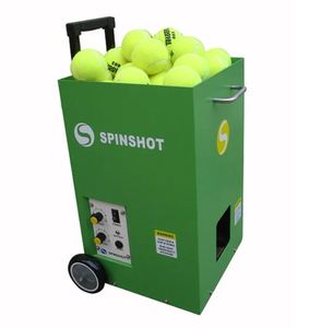 Machine à tennis portable professionnelle avec balles, construction en ABS et acier, tir contrôlé par application pour l'entraînement en extérieur - Product Image 2