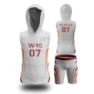 ชุดเสื้อฟุตบอลอเมริกัน7on7โลโก้ออกแบบได้ตามต้องการเครื่องแบบ100% ผ้าโพลีเอสเตอร์ระบายอากาศมีโลโก้ด้านหน้า - Product Image 6