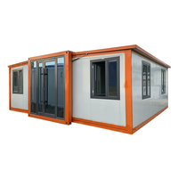 Maison préfabriquée à isolation thermique disponible en Australie, atelier commercial habitable, conteneur extensible de 20 pieds et 40 pieds