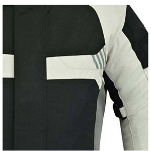 เสื้อแจ็กเก็ตหนังแท้สำหรับแข่งรถเสื้อแจ็กเก็ตหนังแท้สำหรับมอเตอร์ไซค์ขนาด XL ออกแบบโลโก้ได้ตามต้องการแบบเรียบ - Product Image 4