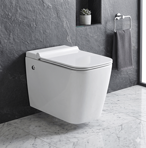 Inodoro Inteligente Moderno Wismart 105, Taza Cuadrada, Drenaje en Forma de S, Asiento de Cerámica con Calefacción, Funcionamiento Automático, Luz Nocturna, para Hospitales y Hoteles - Product Image 3