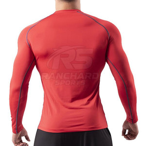 High Quality Long Sleeves Men <b>Compression</b> <b>Shirts</b> Sublimation Printing Men <b>Compression</b> <b>Shirts</b> - Product Image 3