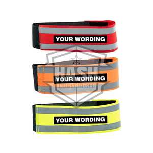 Bracelet élastique de haute qualité avec logo hautement réfléchissant pour la course à pied et le vélo en plein air, vente en gros, derniers vêtements de sécurité - Product Image 5