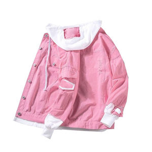 Hot Sale New Arrivals Stylish Women's <b>Corduroy</b> <b>Jackets</b> Solid Pattern Casual Autumn Customized Color Distressed Long-Sleeved - Product Image 1