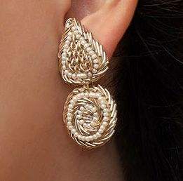 Pendientes de Perlas Bordadas a Mano, Pendientes con Múltiples Cuentas, Joyería Festiva para Mujer al Mejor Precio, Pendientes con Cuentas - Product Image 3