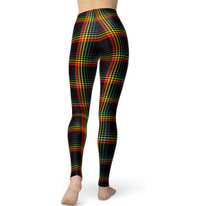 Leggings élégants de bonne qualité avec impression par sublimation Leggings pour femmes imprimés sur mesure en gros - Product Image 6