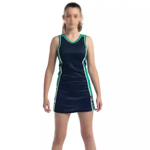 Rok baju Netball kualitas profesional buatan kustom grosir dengan Jersey harga grosir terbaik seragam netball untuk wanita