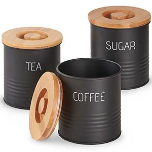 Popular Home Decor Purpose <b>Kitchen</b> <b>Storage</b> Canister Large Medium Small & Extra Small Sizes & Condiment <b>Storage</b> - Product Image 5
