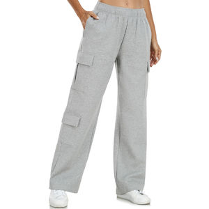 Pantalons de survêtement cargo pour hommes grande taille respirants, décontractés et pour l'extérieur, avec logo personnalisé et poche latérale - Product Image 3