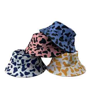 Sombreros de Pescador de Primera Clase, Personalizados con Logotipo, de Alta Calidad, con Estampado de Vaca, en Grandes Cantidades, OEM, de Doble Cara - Product Image 6