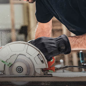 ถุงมือนิรภัยทำจากหนังผลิตสำหรับใช้ในงาน - Product Image 3