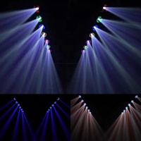 3 Anneau Effet 280w BSW Led Tête Mobile Faisceau Spot Wash 3 en 1 Dmx Dj Lyre