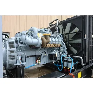 Groupe électrogène diesel industriel triphasé 1000 kW, sortie 277/480 V, châssis ouvert, alimentation de secours commerciale - Modèle DS1000 - Product Image 4