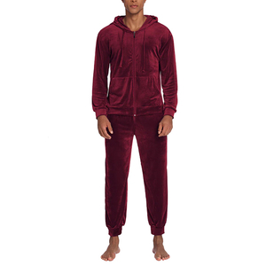 Sweat-shirt à capuche zippé pour homme, de haute qualité, imprimé, respirant, séchage rapide, 100% coton, chaud, pour le sport et le jogging - Product Image 1