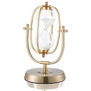 Sand timer glass Metal Frame Silver Hourglass Sand Timer Sand <b>Clock</b> for home decor in wholesale low moq price - Product Image 4