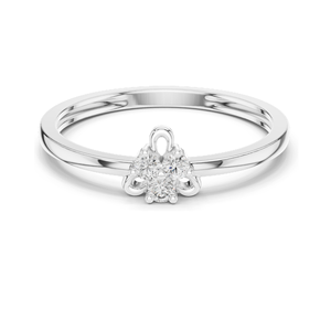 Anillo de Diamantes de Laboratorio para Mujer, Claridad VVS-VS EF, Oro de 18K, 14K, 10K y Plata 925, Opciones en Oro Rosa, Amarillo y Blanco - Product Image 2