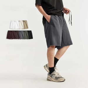 กางเกงขาสั้นวิ่งออกกำลังกายผ้าคอตตอนรุ่น2025สำหรับผู้ชายกางเกงขาสั้นตามสั่งชุดแนวสตรีท XS ลายพื้นแบบ3XL - Product Image 1