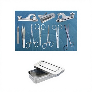 กล่องเข้าสุหนัตสแตนเลสแบบใช้ซ้ำได้เครื่องมือผ่าตัดพื้นฐานของพ่อดีโปร CE ได้รับการรับรองจาก13485 ISO - Product Image 1