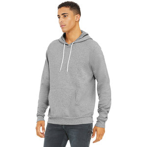 Bella Canvas Plain Sublimation Fleece Hoodies al por mayor a granel Pullover Hombres Sudadera con capucha sólida para hombre - Product Image 4