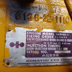 Motor S6D105 para Komatsu PC200 - Product Image 2