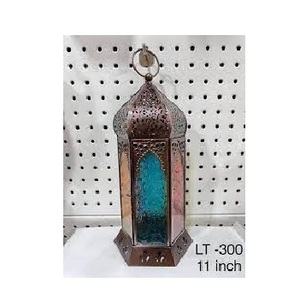 Lampe décorative à bougie Festival du Ramadan Lanterne en métal fabriquée à la main Vaisselle Lanterne classique à bas prix - Product Image 5