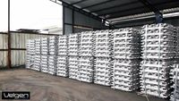 99.99% Kemurnian Tinggi Non-Alloy Seri 1000 Kelas A7 Aluminium Ingot Harga Bagus Tersedia RU