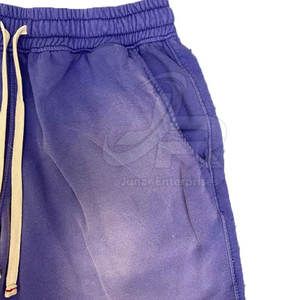 Shorts décontractés en denim délavé personnalisés de dernière génération, vente en gros, légers - Product Image 4
